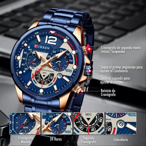 RELOJ CURREN ORIGINAL